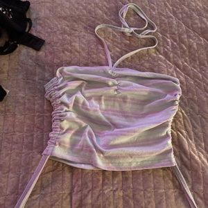 Dollskill vintage pastel crop top!